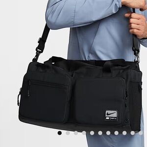 Nike Black Duffel Bag with Adjustable Strap